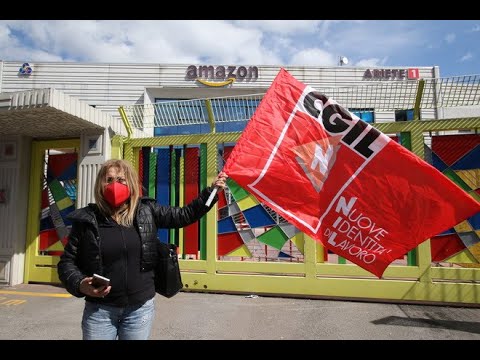 Amazon sciopera per la prima volta in Italia: la protesta dei sindacati ad Arzano