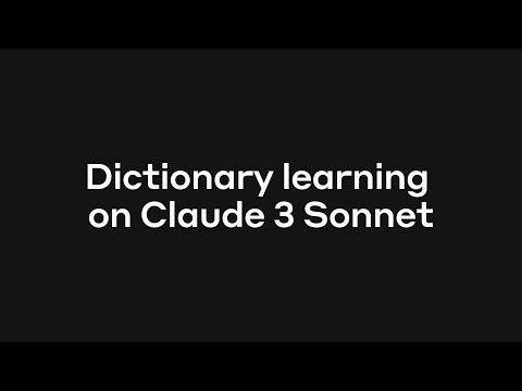 Dictionary learning on Claude 3 Sonnet