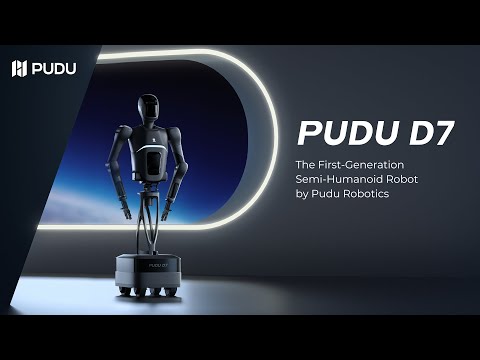 PUDU D7 - The First-Generation Semi-Humanoid Robot by Pudu Robotics