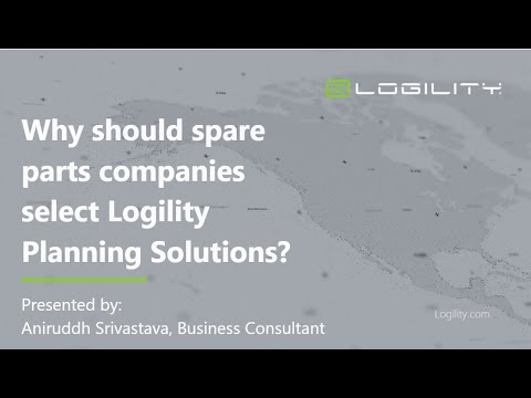 Why should spare parts companies select Logility Planning Solutions?
