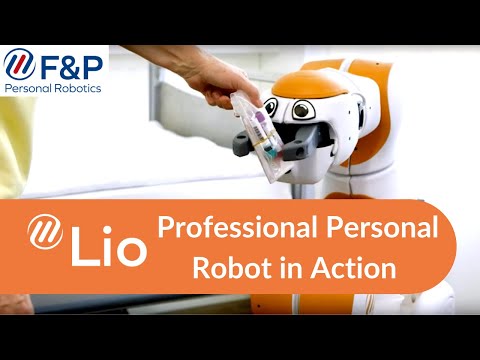 Lio - Professional Personal Care Robot in Action | F&amp;P Robotics
