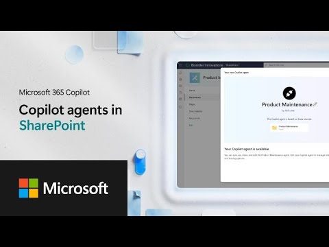 Microsoft 365 Copilot | Copilot agents in SharePoint