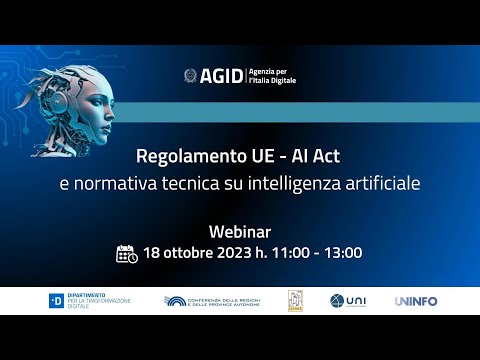 Webinar: Regolamento UE – AI Act e normativa tecnica sull’intelligenza artificiale