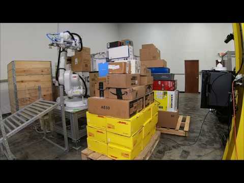 Universal Depalletizer by Photoneo with ABB robot