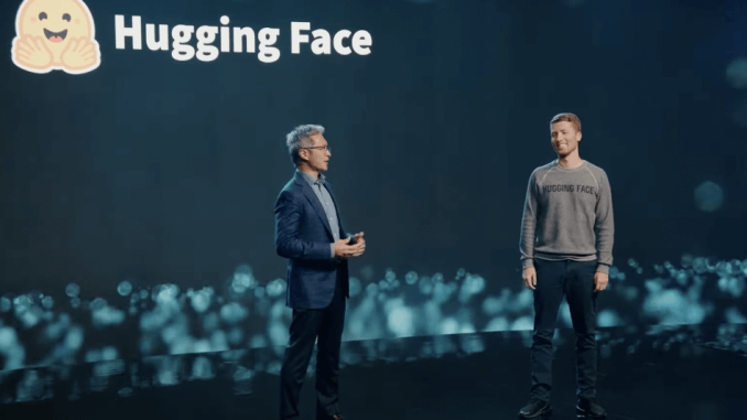 Hugging Face è un'azienda che si concentra sullo sviluppo di tecnologie di elaborazione del linguaggio naturale (NLP) per l'intelligenza artificiale. L'azienda è stata fondata nel 2016 da Clement Delangue, Julien Chaumond e Thomas Wolf.